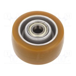 1 pcs x RADER - ALPU 80/15K - Transport wheel, Ø: 80mm, W: 38mm, 200kg, polyurethane, ALPU