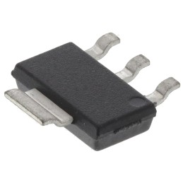 1000 pcs - Diodes Inc FZT605TA NPN Darlington Transistor, 1.5 A 120 V HFE:500, 3 + Tab-Pin SOT-223