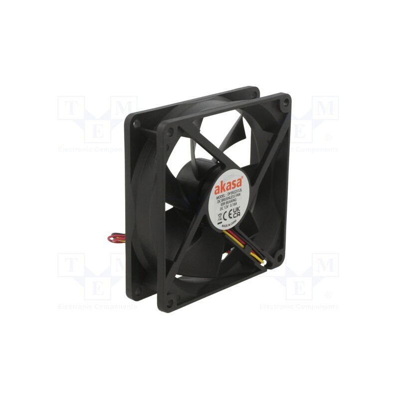 1 pcs x Akasa - AK-9225LS-KT05 - Fan: DC, axial