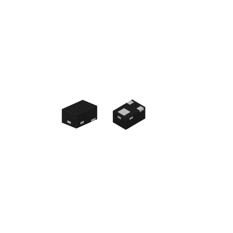 10000 pcs - N-Channel MOSFET, 540 mA, 20 V, 3-Pin X2-DFN0604-3 Diodes Inc DMN2991UFO-7B