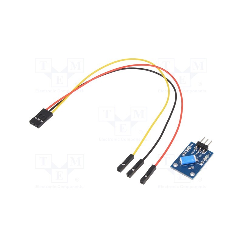 1 pcs x WAVESHARE - 9536 - Sensor: tilt, digital, 19x16mm, 3÷5.5V