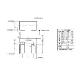 10000 pcs - Diodes Inc D8V0X1B2LPQ-7B, Bi-Directional TVS Diode X1-DFN1006-2