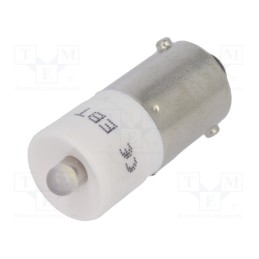 1 pcs x CML INNOVATIVE TECHNOLOGIES - 1860613W3D - LED lamp, white, BA9S, 130VAC