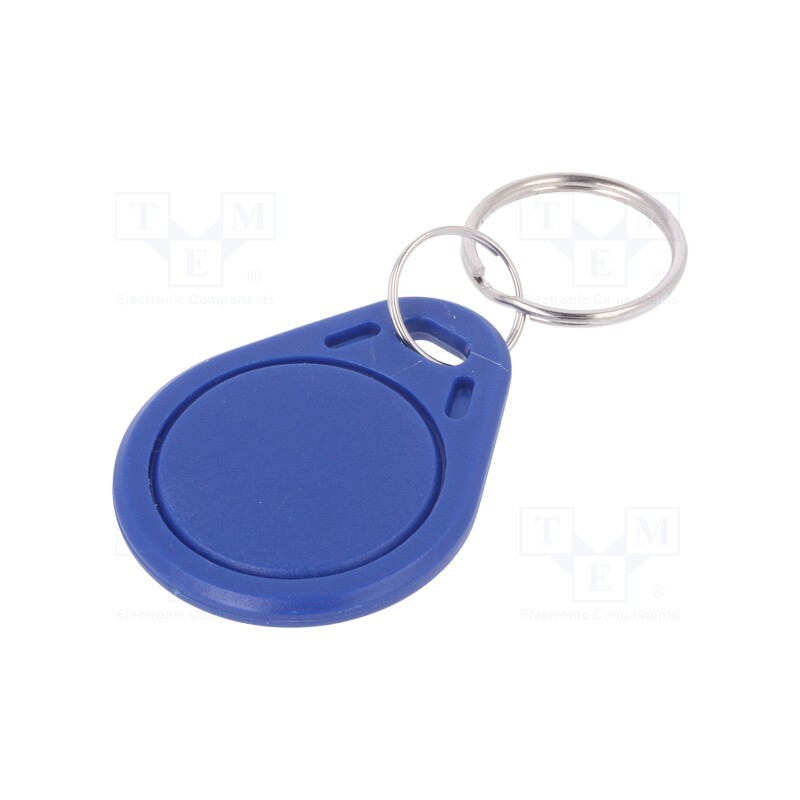 1 pcs x - S103-BE - RFID pendant, plastic, blue, 125kHz, 8BROM