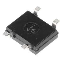 1500 pcs - Diodes Inc Bridge Rectifier, 1A, 400V, 4-Pin