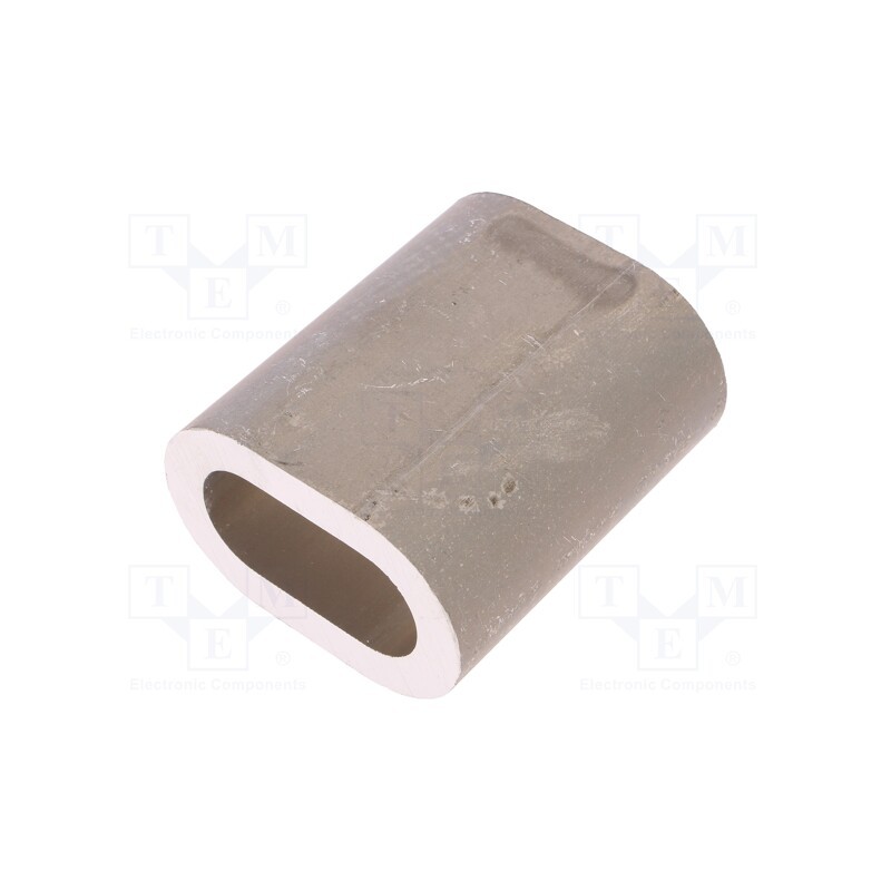 1 pcs x DROMET - ZLA22 - Ferrule, aluminium, for rope, Ørope: 22mm