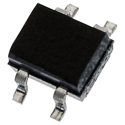 1500 pcs - Diodes Inc Bridge Rectifier, 1A, 200V, 4-Pin