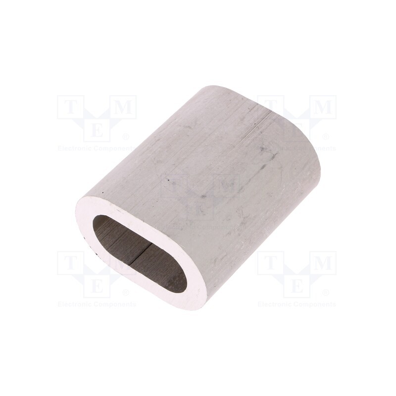 1 pcs x DROMET - ZLA18 - Ferrule, aluminium, for rope, Ørope: 18mm