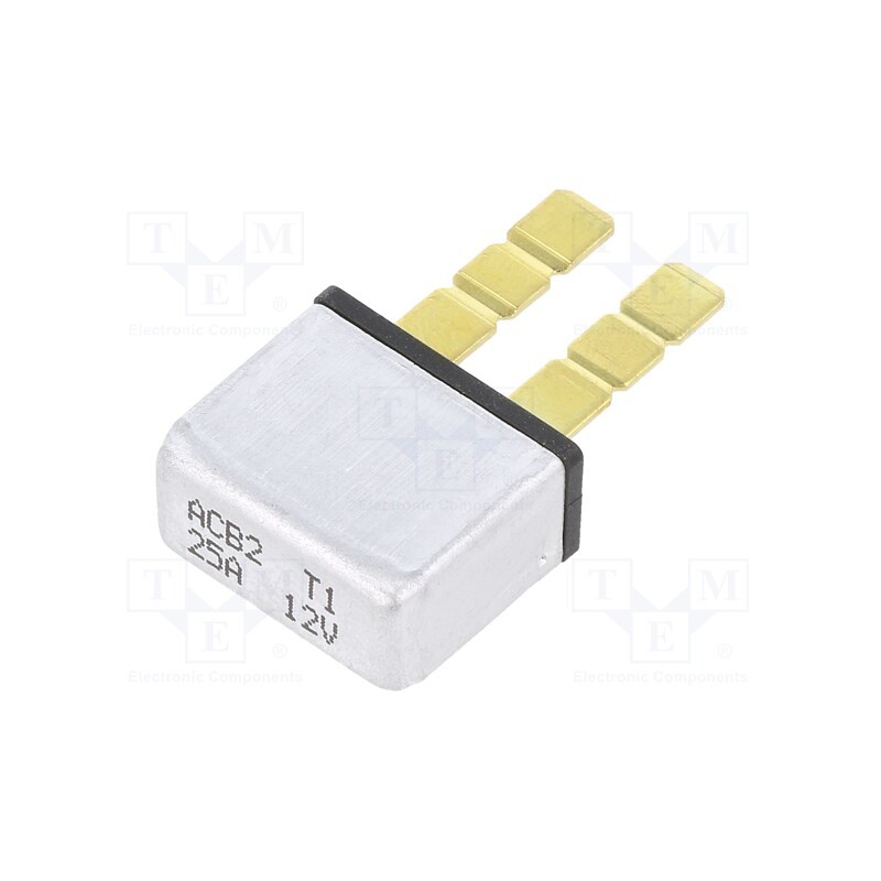 1 pcs x OPTIFUSE - ACB2-PL-25A - Fuse: fuse, 25A, 12VDC, automotive, 21.34x10.3x17.5mm