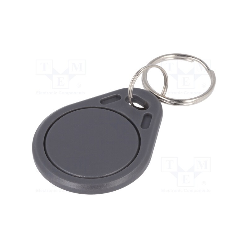 1 pcs x - S303B-GY - RFID pendant, ISO/IEC14443-3-A, plastic, grey, 13.56MHz