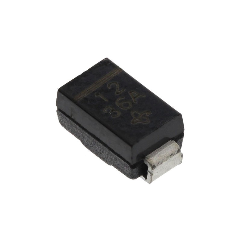 1800 pcs - Vishay, 12V Zener Diode 10% 1 W SMT 2-Pin SMA