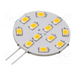 1 pcs x Goobay - 30588 - LED lamp, warm white, G4, 12VDC, 12VAC, 170lm, P: 2W, 140°, 2800K