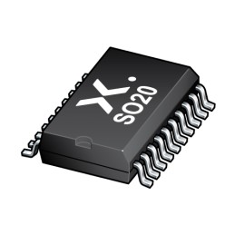 2000 pcs - Nexperia 74HC245D,653, 18 Bus Transceiver, 8-Bit Non-Inverting 3-State, 20-Pin SOIC