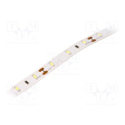 1 m x LUCKYLIGHT - LS-3014W60RN - LED tape, white cold, 3014, 12V, LED/m: 60, 8mm, IP20, 120°, 6W/m