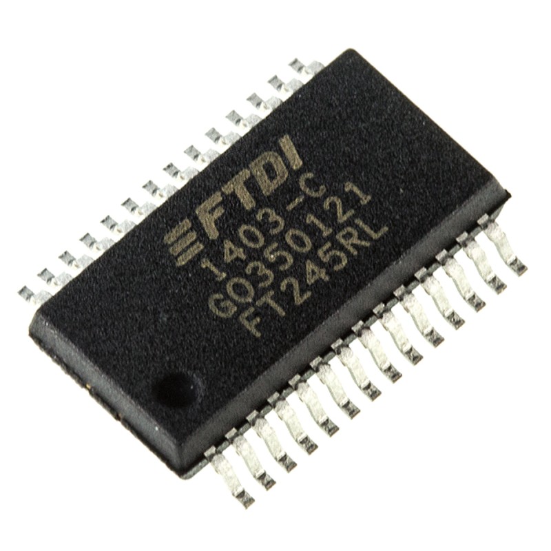 2000 pcs - FTDI Chip FT245RL-REEL, USB Controller, 28-Pin SSOP