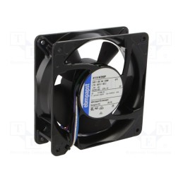 1 pcs x EBM-PAPST - 4114N/2H8P - Fan: DC, axial, 24VDC, 119x119x38mm, 570m3/h, 78dBA, ball bearing