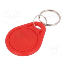 1 pcs x - S103N-RD - RFID pendant, plastic, red, 125kHz, 8BROM