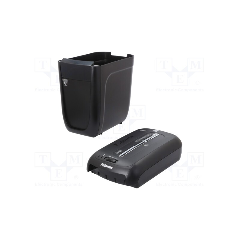 1 pcs x FELLOWES - 60CS - Shredder, Cut: cross out, Protection: P-4,T-4, 22l, 407x233x371mm