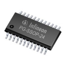 2500 pcs - Infineon TLE7182EMXUMA1, 350 mA, 45V 24-Pin, PG-SSOP-24