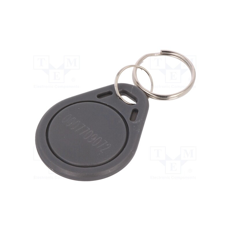 1 pcs x - S103N-GY - RFID pendant, plastic, grey, 125kHz, 8BROM