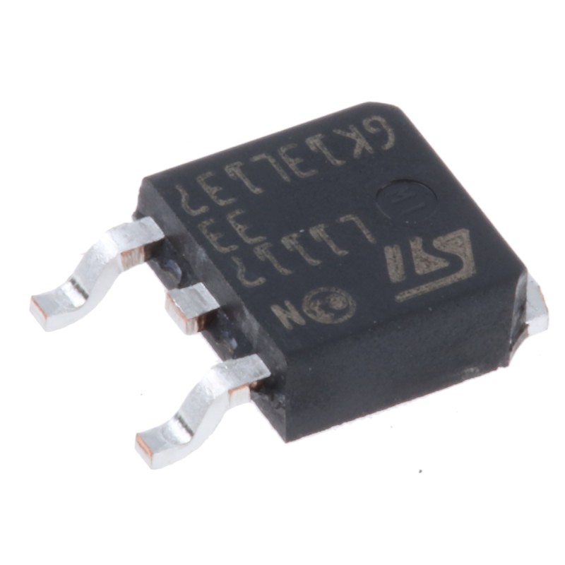 2500 pcs - STMicroelectronics LD1117DT33TR, 1 Low Dropout Voltage, Voltage Regulator 1.3A, 3.3 V 3-Pin, DPAK