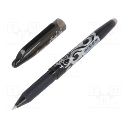 1 pcs x PILOT - 4902505322709 - Rollerball pen, black, 0.7mm, FRIXION