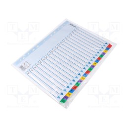 1 set x ESSELTE - 5902812221343 - File dividers numbered, Marking: 1-20