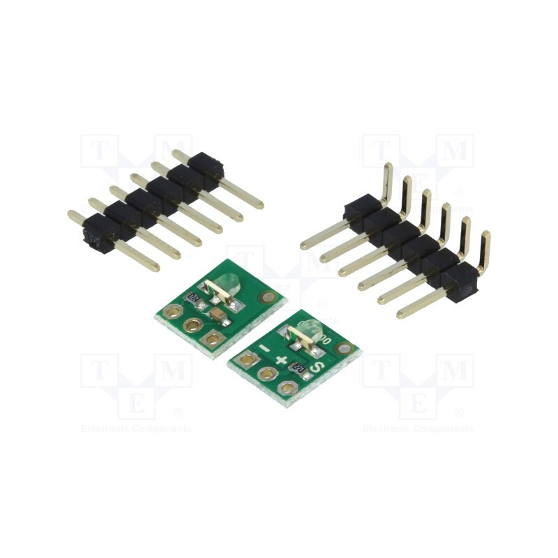 1 pcs x POLOLU - QTR-L-1RC - Sensor: distance, reflective, 5VDC, Ch: 1, 7.6x8.9mm, Digit.out: 1