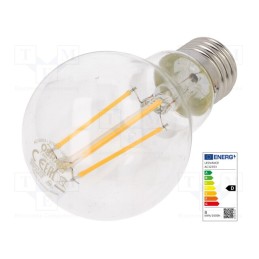 1 pcs x ams OSRAM - 4058075288669 - LED lamp, warm white, E27, 230VAC, 1055lm, P: 7.5W, 2700K, CRImin: 80