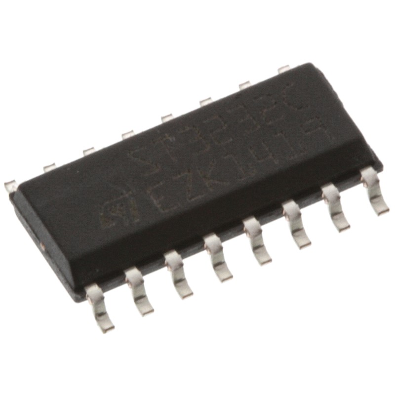 2500 pcs - STMicroelectronics ST3232CDR Line Transceiver, 16-Pin SOIC