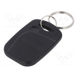 1 pcs x - S1034N-BK - RFID pendant, plastic, black, 125kHz, 8BROM