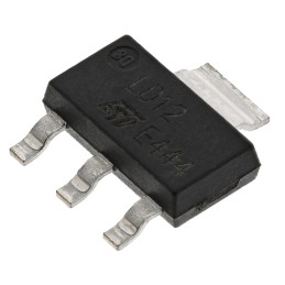 2500 pcs - STMicroelectronics LD1117S12CTR, 1 Low Dropout Voltage, Voltage Regulator 1.3A, 1.2 V 3+Tab-Pin, SOT-223