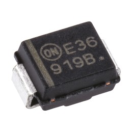 2500 pcs - onsemi, 5.6V Zener Diode 5% 550 mW SMT 2-Pin SMB