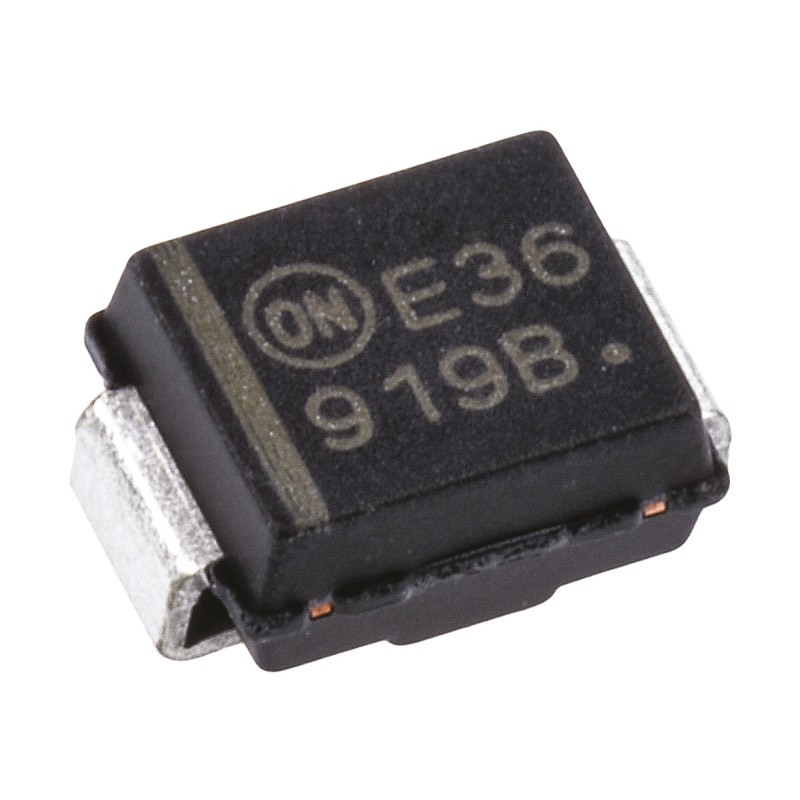 2500 pcs - onsemi, 5.6V Zener Diode 5% 550 mW SMT 2-Pin SMB