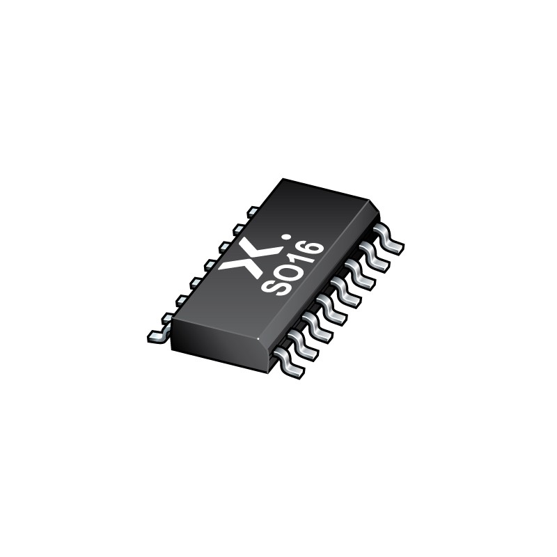 2500 pcs - Nexperia 74HC4051D,653 Demultiplexer, 1, Demultiplexer, Multiplexer, 1-of-8, Non-Inverting, 16-Pin SOIC
