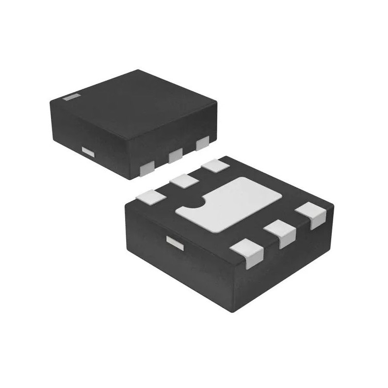 3000 pcs - Vishay VBUS053AZ-HAF-GS08, Triple-Element Uni-Directional TVS Diode, 36W, 7-Pin LLP75-7L