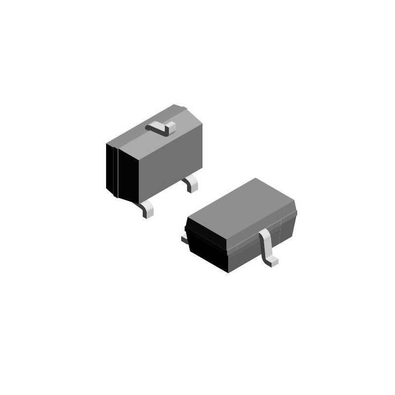 3000 pcs - Vishay VCAN33A2-03GHE3-08, Dual-Element Bi-Directional ESD Protection Diode, 140W, 3-Pin SOT-323
