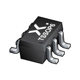 3000 pcs - Nexperia 74LVC2G07GW,125 Dual-Channel Buffer & Line Driver, Open Drain, 6-Pin SC-88