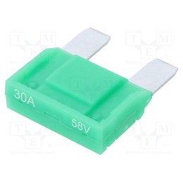 1 pcs x ESKA - 343431-58V - Fuse: fuse, 30A, 58VDC, automotive, 29mm, tin alloy