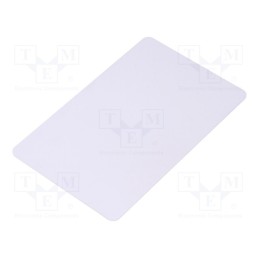 1 pcs x GOODWIN - PVC WHITE CARD NTAG213 THERMAL S/N - RFID Card, ISO 14443A, Range: 90mm, 86x54x0.8mm, 13.56MHz