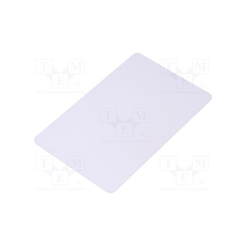 1 pcs x GOODWIN - PVC WHITE CARD NTAG213 THERMAL S/N - RFID Card, ISO 14443A, Range: 90mm, 86x54x0.8mm, 13.56MHz