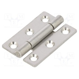 1 pcs x ELESA+GANTER - GN 136-NI-30-45-C - Hinge, Width: 30mm, stainless steel, H: 45mm