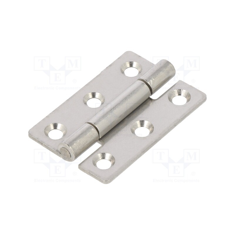 1 pcs x ELESA+GANTER - GN 136-NI-30-45-C - Hinge, Width: 30mm, stainless steel, H: 45mm