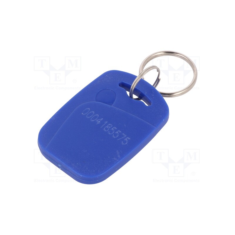 1 pcs x - S1034N-BE - RFID pendant, plastic, blue, 125kHz, 8BROM