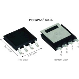 3000 pcs - N-Channel MOSFET, 75 A, 40 V, 4-Pin PowerPAK SO-8L Vishay SQJ146EP-T1_GE3