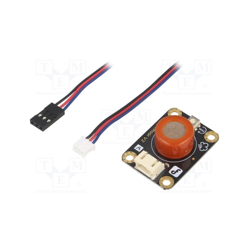1 pcs x DFROBOT - SEN0134 - Sensor: gas level, carbon monoxide (CO), analog, 5VDC, MQ-9, Ch: 1