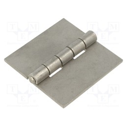 1 pcs x ELESA+GANTER - GN 1362-NI-80-80-A-BL - Hinge, Width: 80mm, stainless steel, H: 80mm