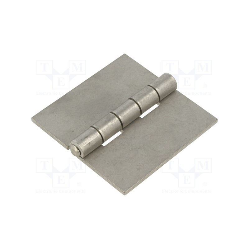 1 pcs x ELESA+GANTER - GN 1362-NI-80-80-A-BL - Hinge, Width: 80mm, stainless steel, H: 80mm