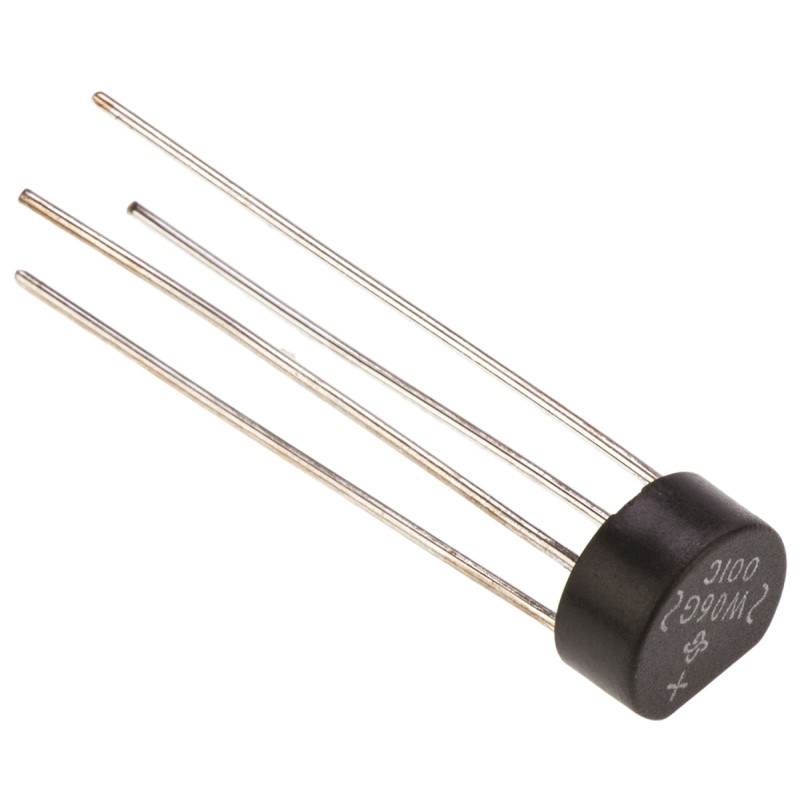 3000 pcs - Vishay Bridge Rectifier, 1.5A, 600V, 4-Pin