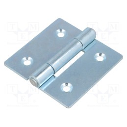 1 pcs x ELESA+GANTER - GN 136-ST-60-60-C - Hinge, Width: 60mm, zinc-plated steel, H: 60mm